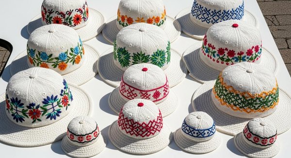 Pourquoi choisir une série de bob en coton brodé en gros pour l'été ?